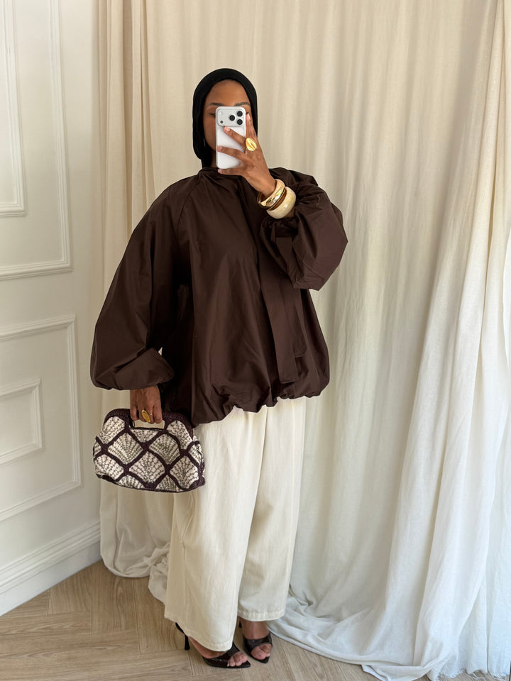 BLOUSE À COTON BOULE
