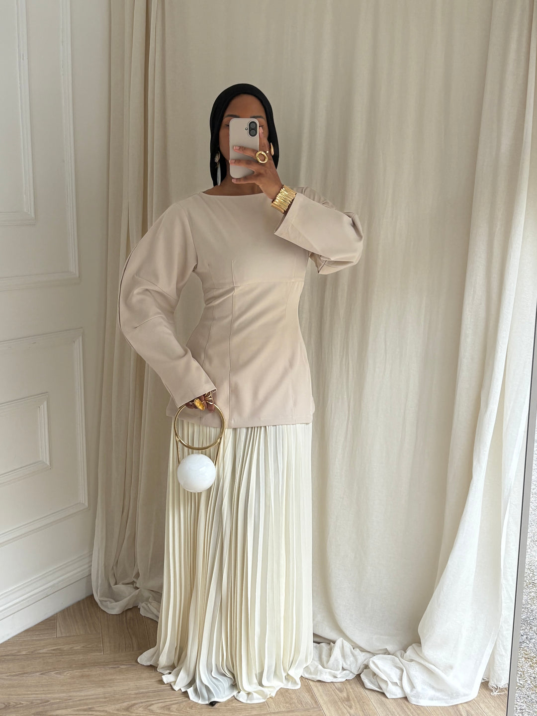 SET JUPE AYLA BEIGE