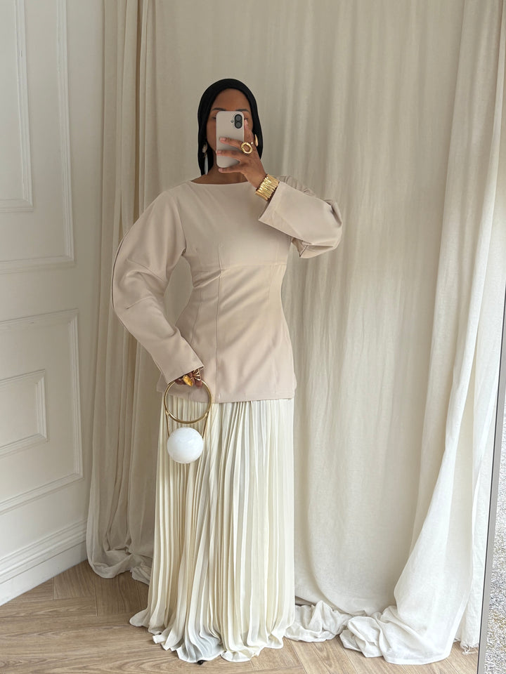 SET JUPE AYLA BEIGE