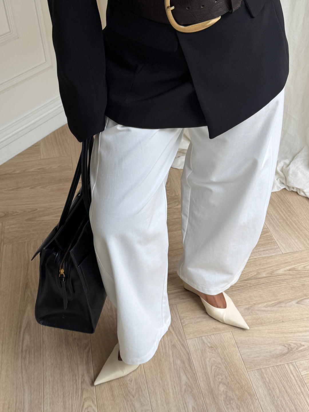PANTALON SUURA BLANC