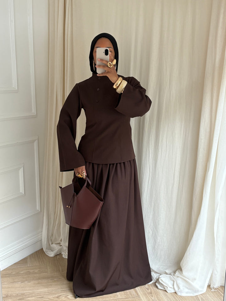 SET POCOHONTAS MARRON