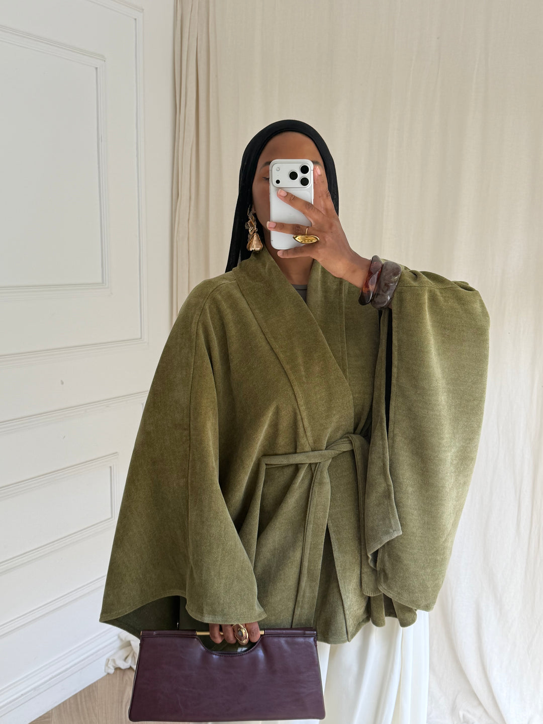 GILET NATI OLIVE