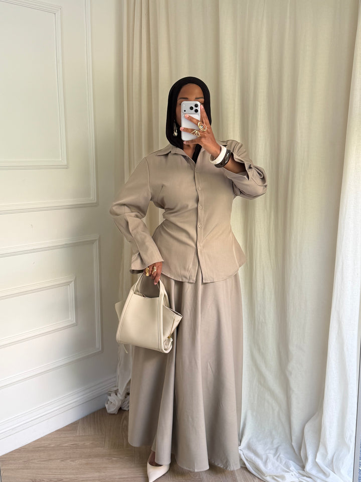ENSEMBLE VELA TAUPE CLAIR