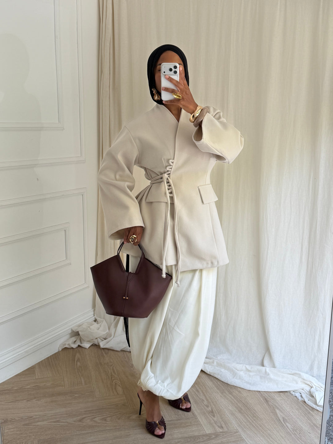 VESTE BELLA BEIGE