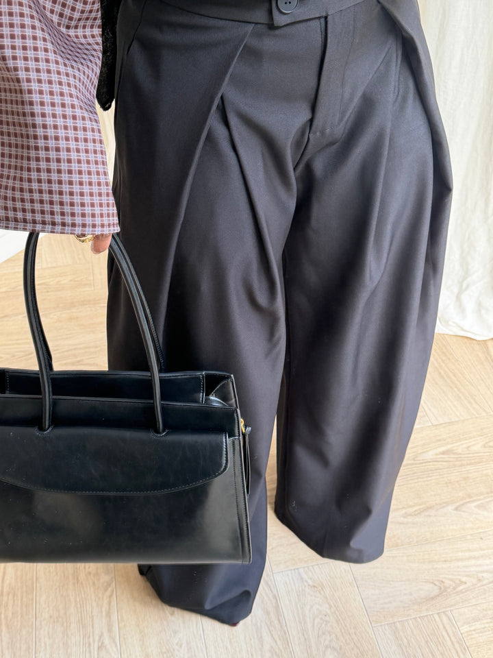 PANTALON OVERSIZED NOIR