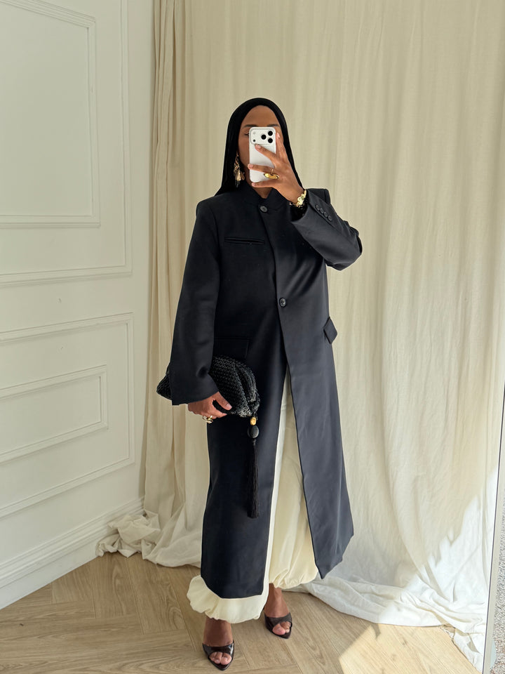 COAT LONG PREMIUM BLEU MARINE