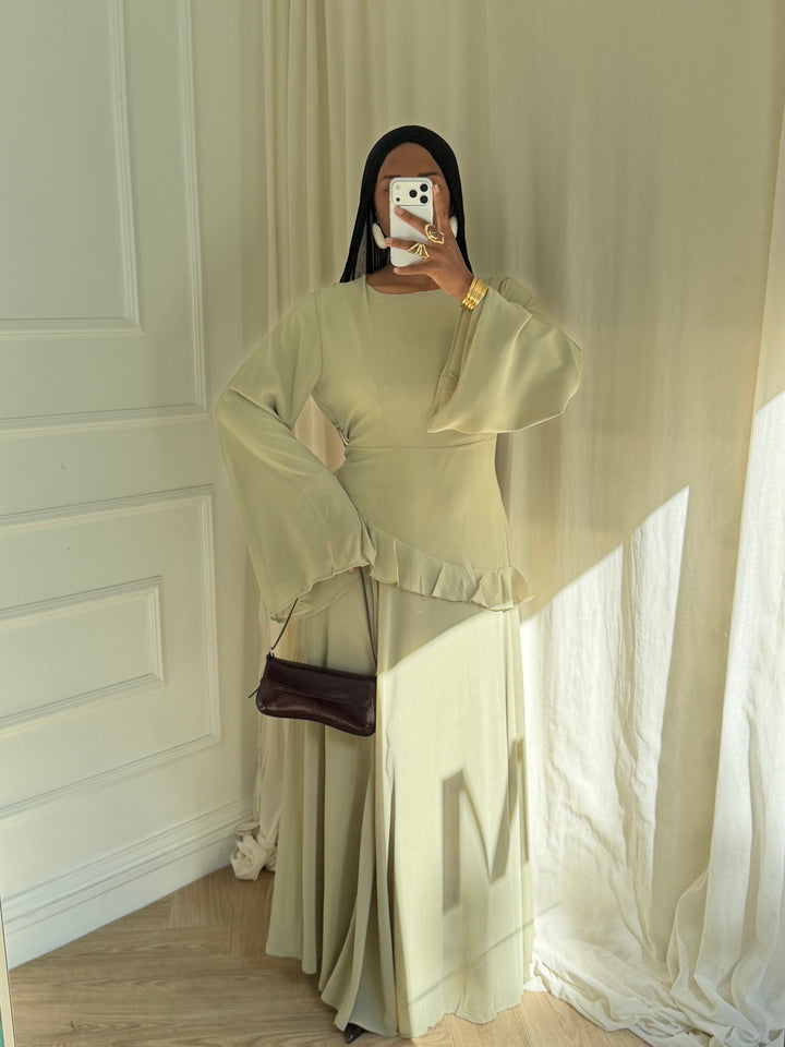 ROBE SORA VERT SAUGE