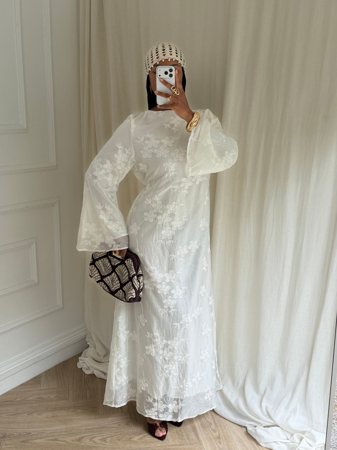 ROBE MAYAL BLANCHE