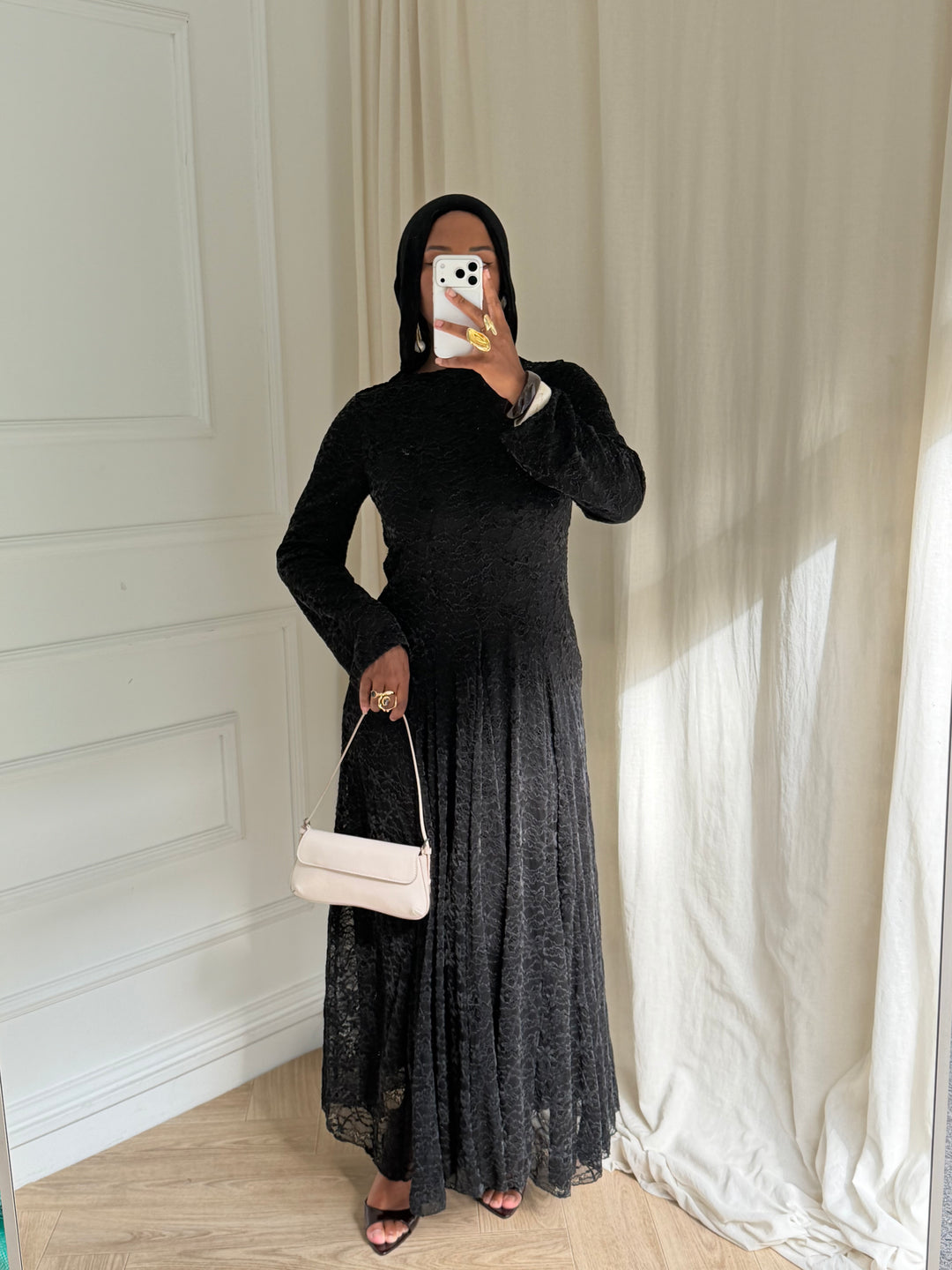 ROBE ODETTE NOIRE