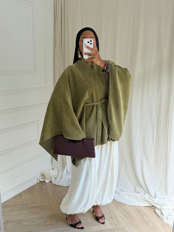 GILET NATI OLIVE