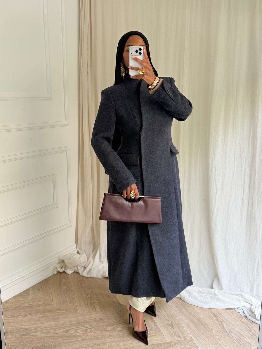 MANTEAU LISE - LUXE BLEU