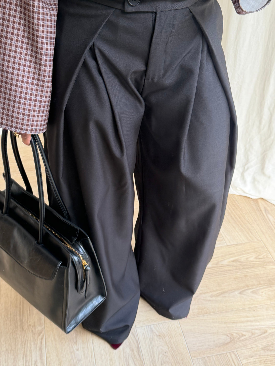PANTALON OVERSIZED NOIR