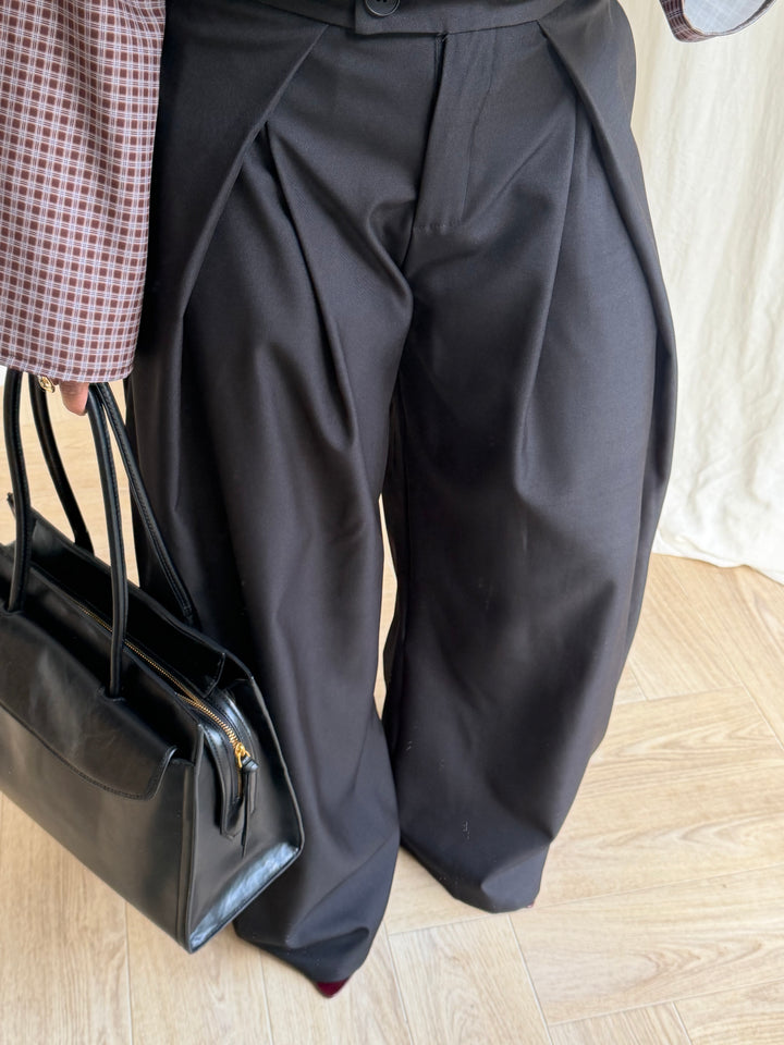 PANTALON OVERSIZED NOIR