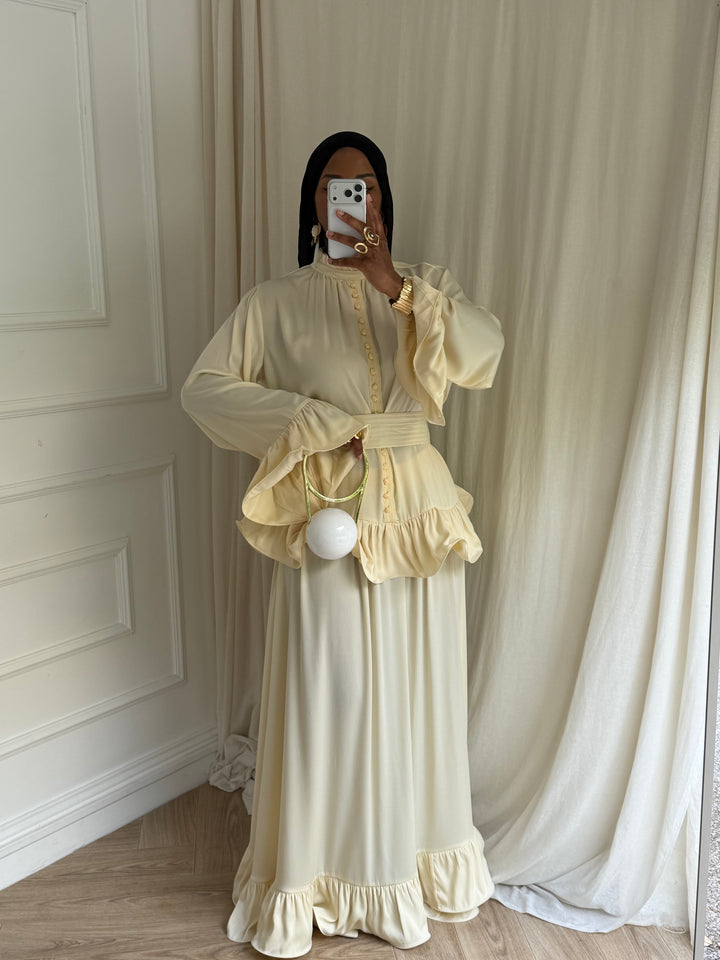 ENSEMBLE DAYAN LUXE JAUNE