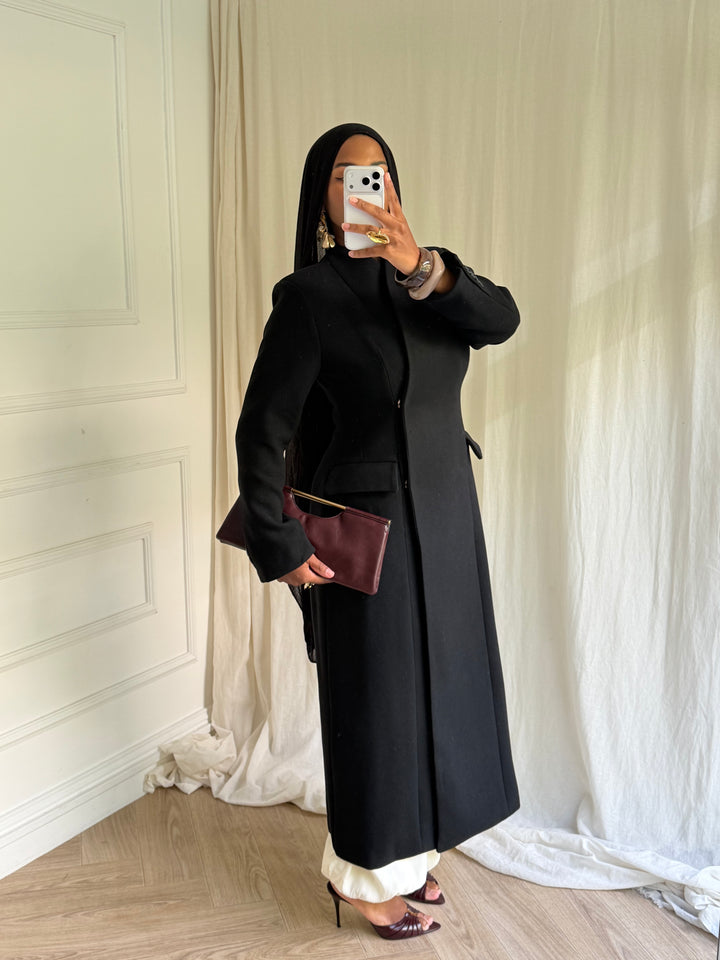 MANTEAU LISE - LUXE NOIR