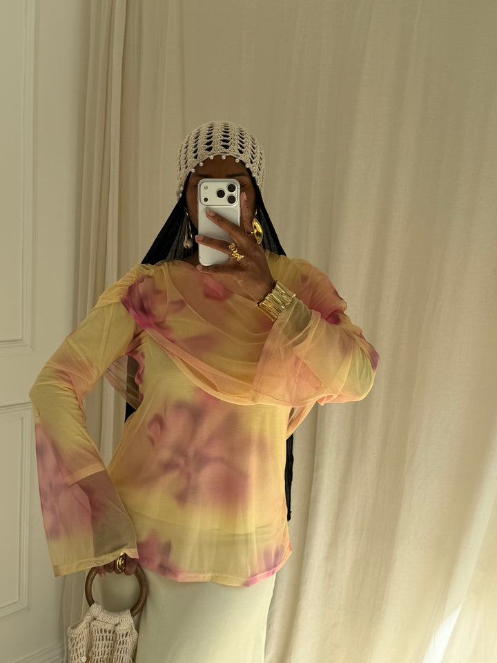 BLOUSE AYDA JAUNE