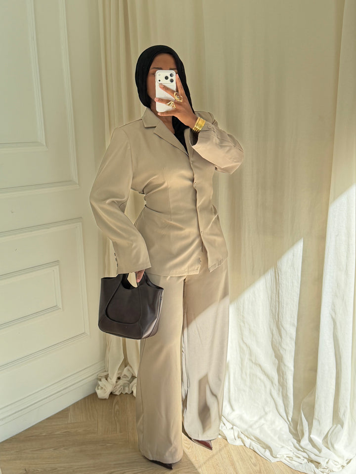ENSEMBLE ALBA TAUPE