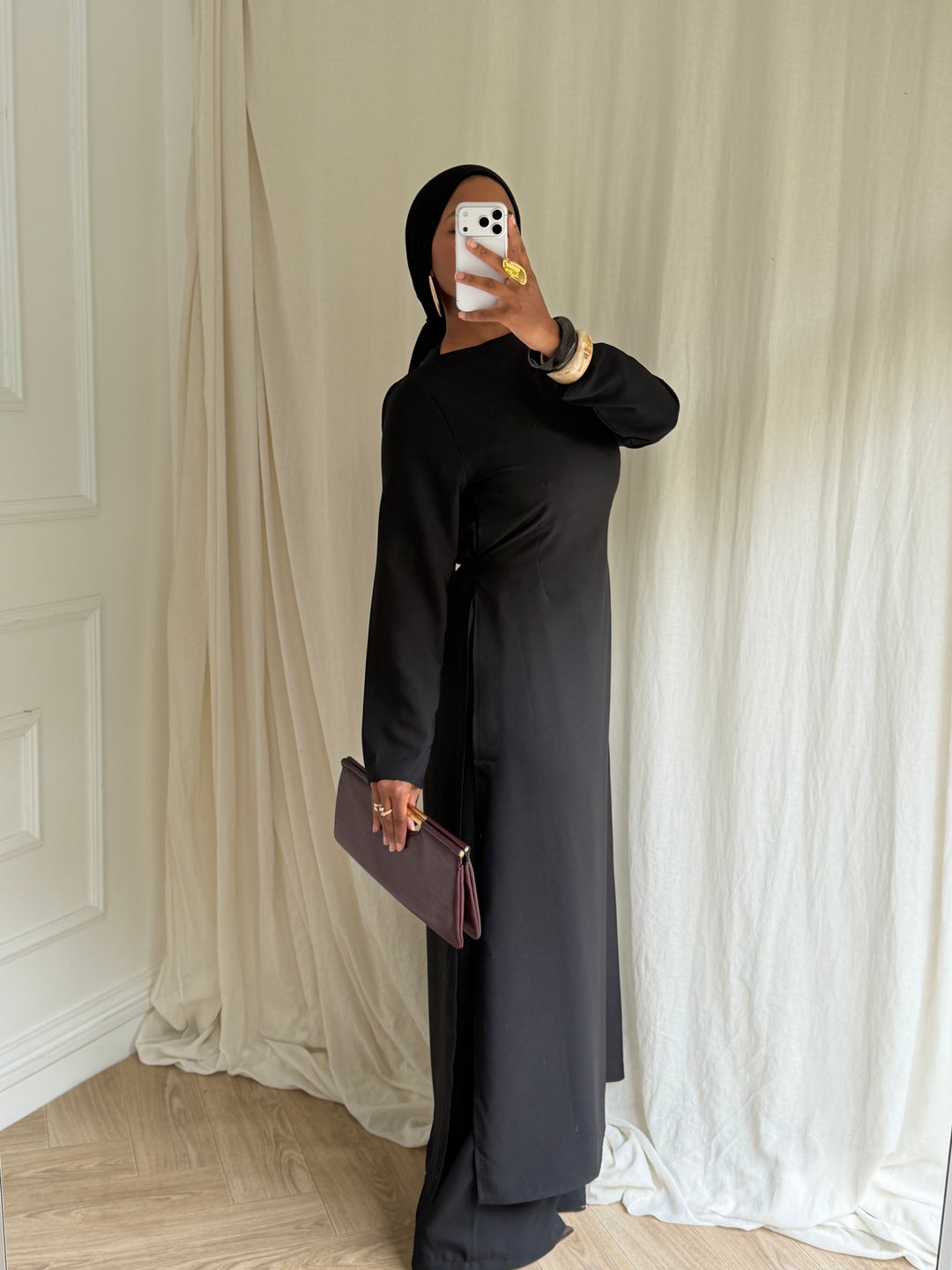 ENSEMBLE AMANA NOIR