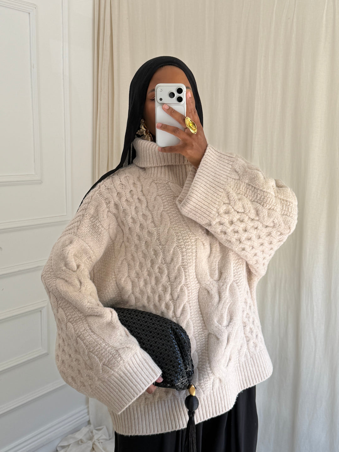 LE GROS PULL PREMIUM BEIGE