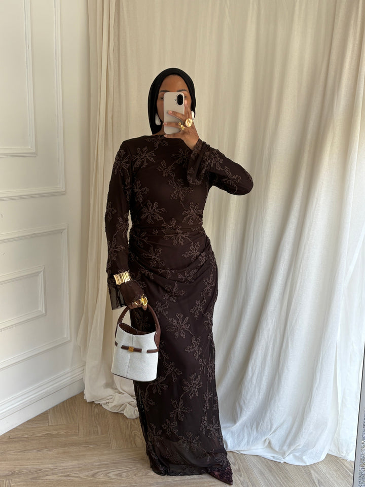 ROBE YARA MARRON