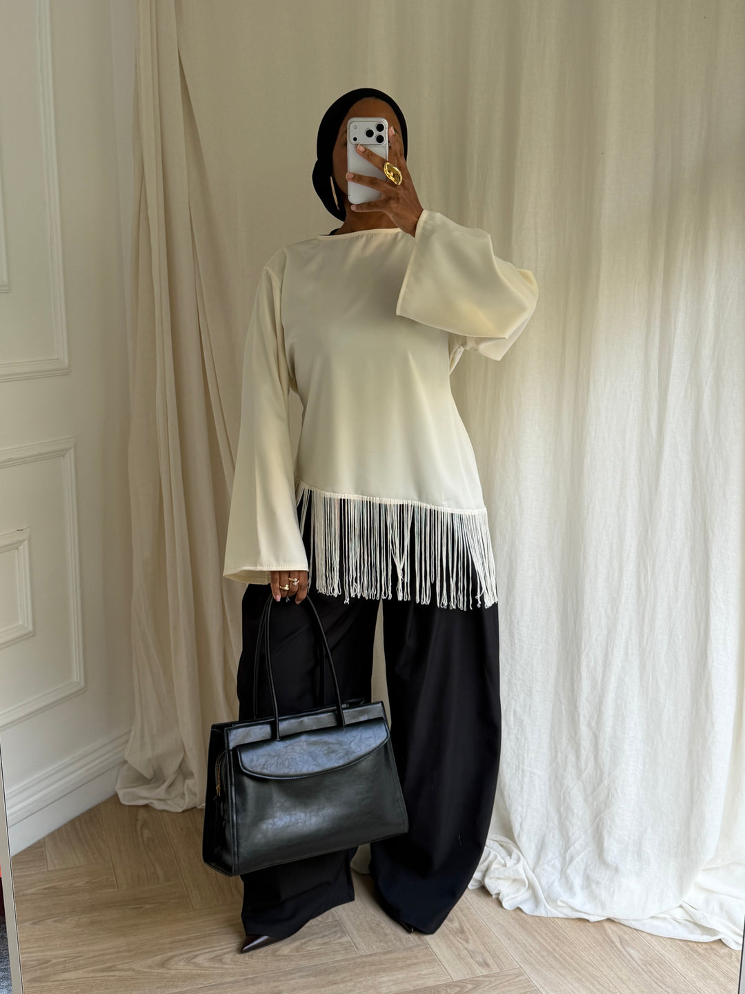 BLOUSE DOUSSAN BLANC CASSÉ