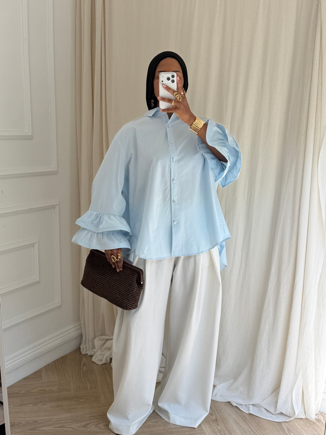 BLOUSE JULIANA BLEU