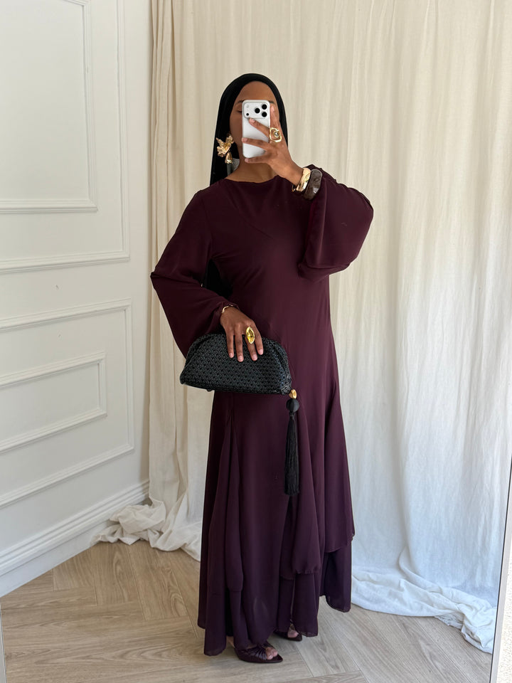 ROBE RINYA BORDEAUX