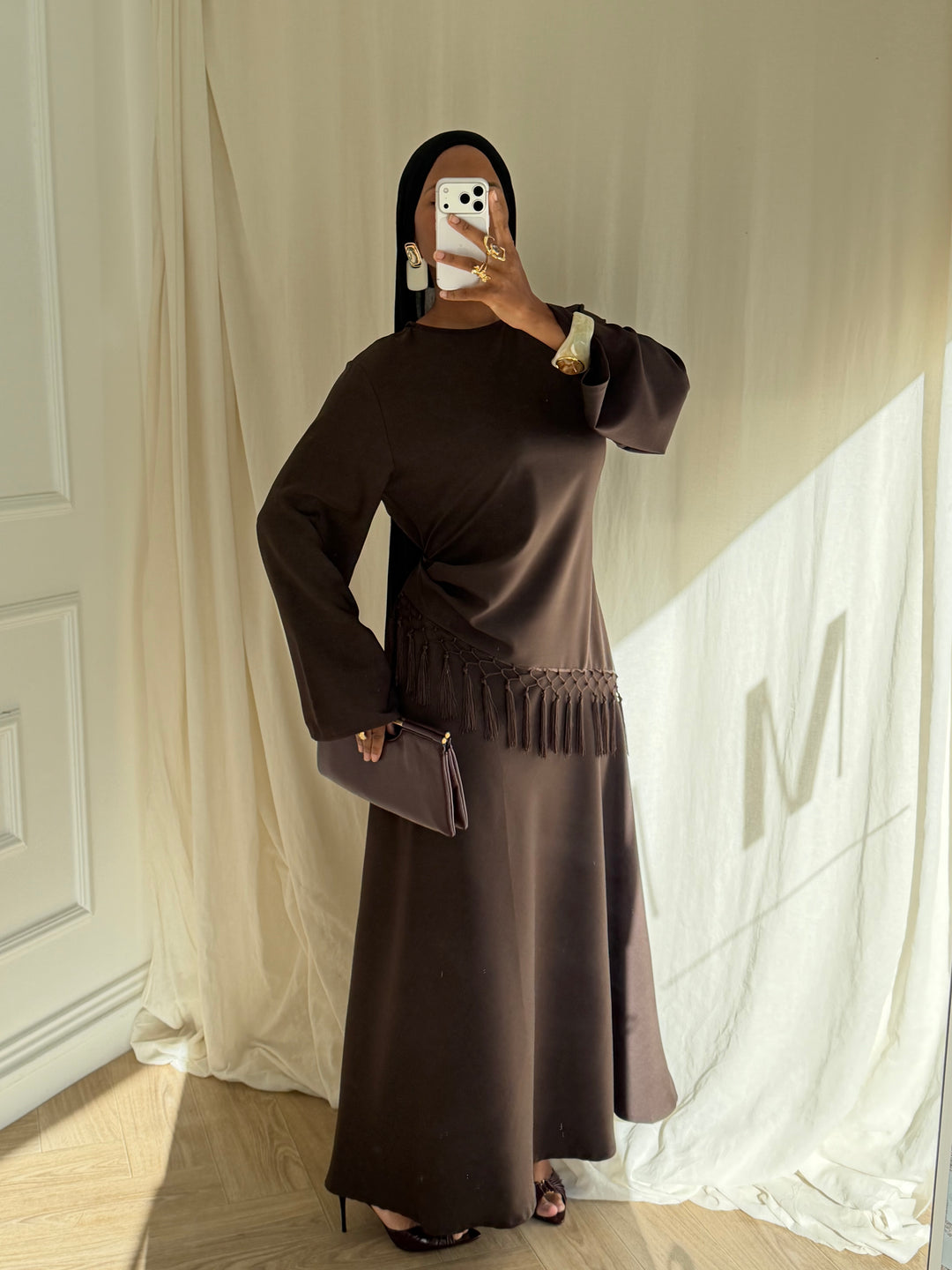 ROBE POCHOHONTAS MARRON