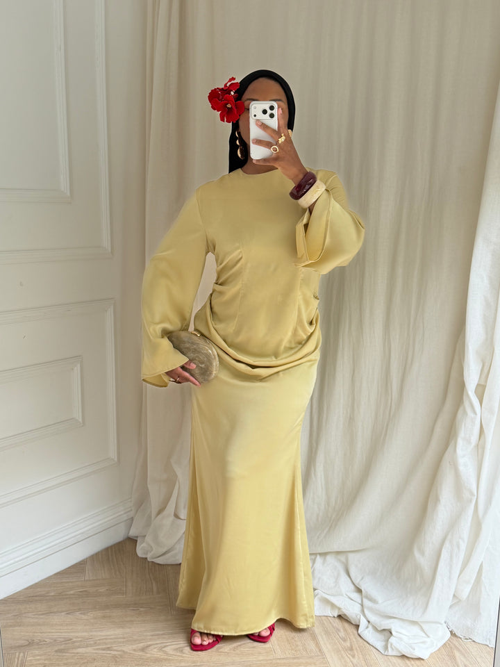 ROBE FEIZA OLIVE