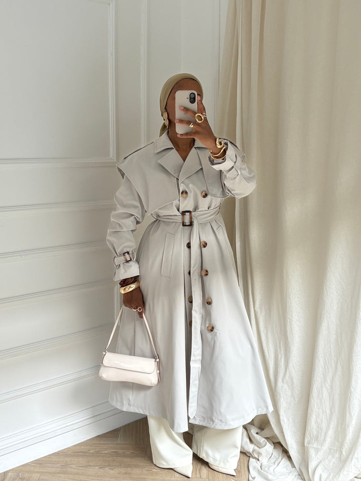 TRENCH FRENCHI BEIGE