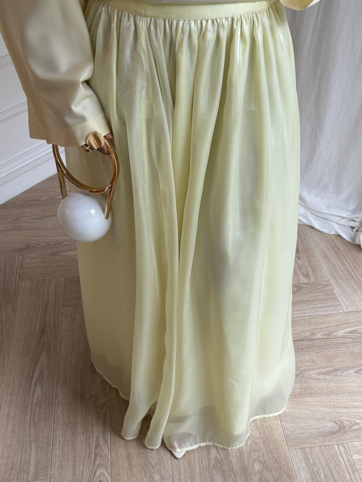 JUPE ELISA JAUNE