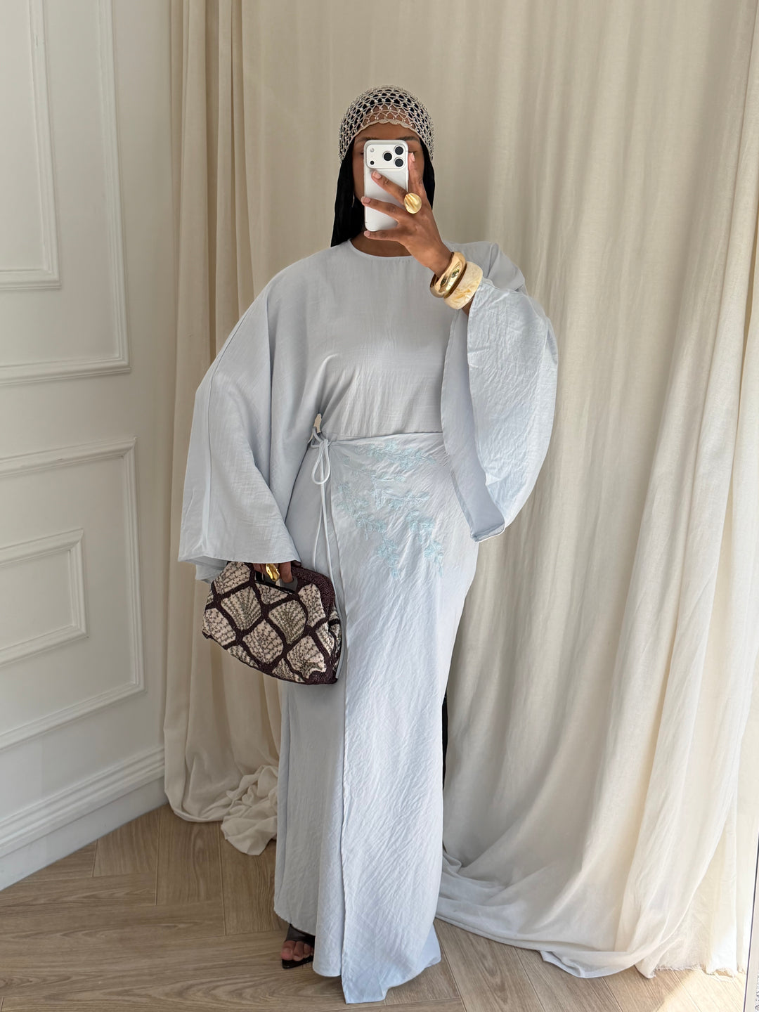 ROBE BAHIJA BLEU