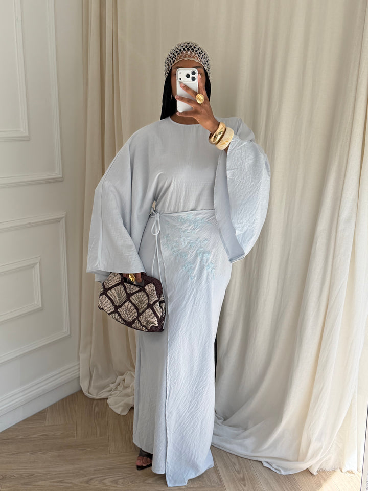 ROBE BAHIJA BLEU