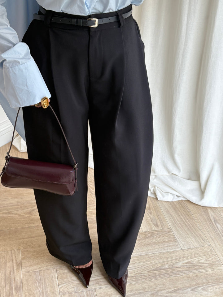 PANTALON LARGE PREMIUM NOIR