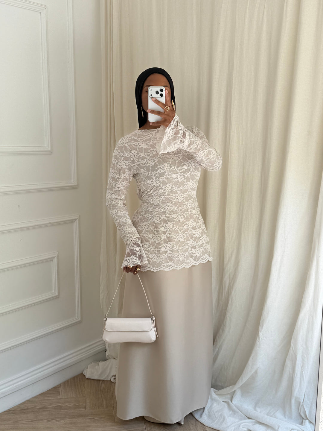 ENSEMBLE DENTELLE YURI BEIGE