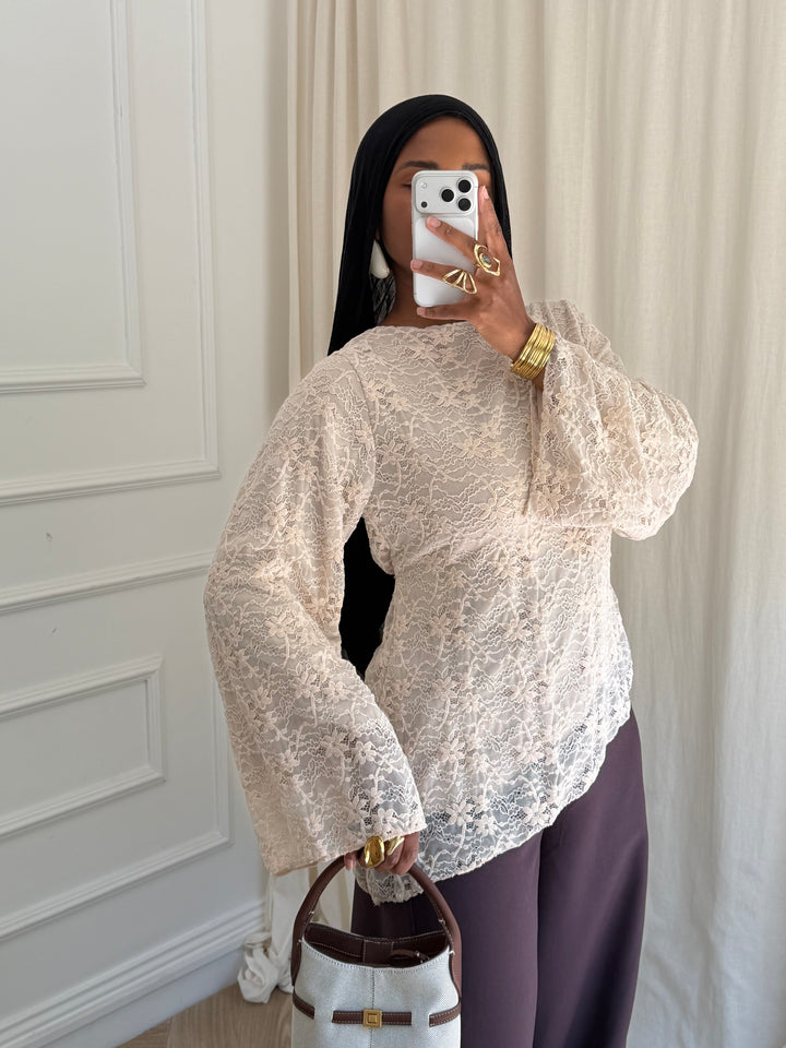 BLOUSE MARBELLA BEIGE