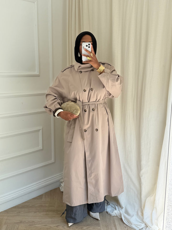 TRENCH MUSE BEIGE