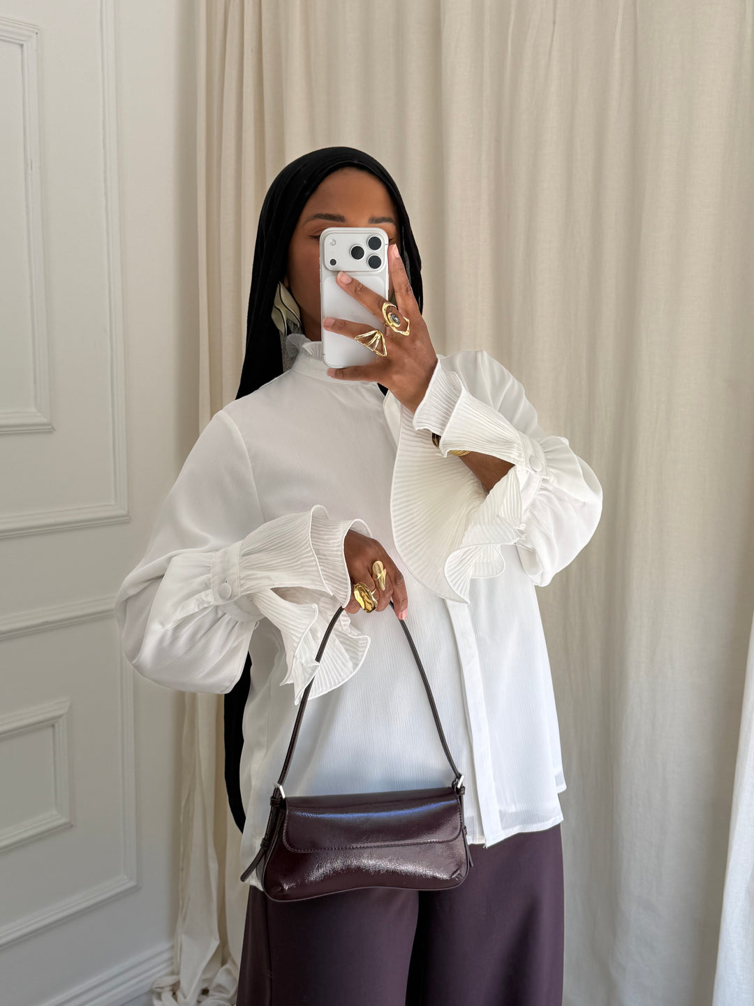 BLOUSE BOHAM BLANC