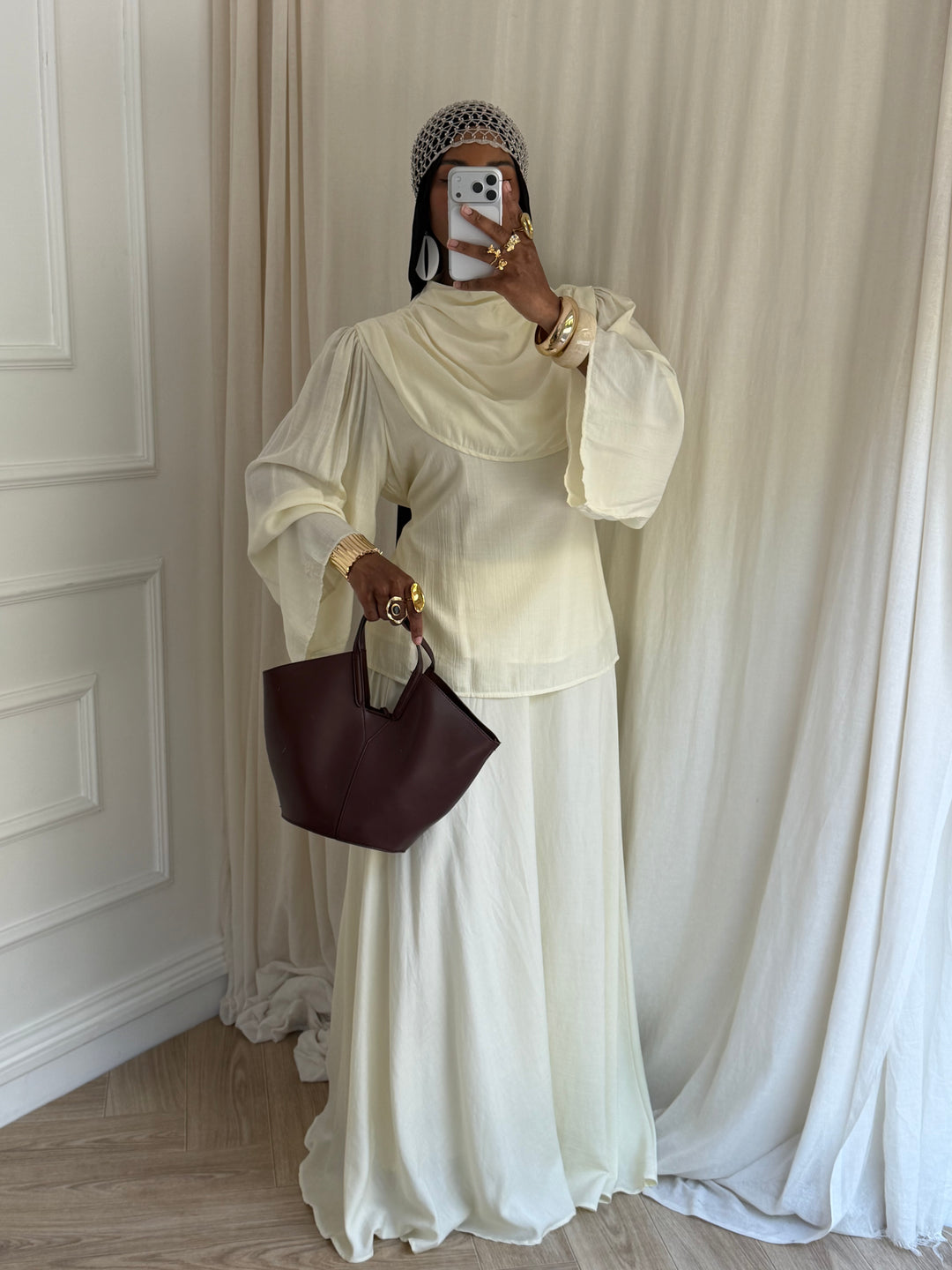 ENSEMBLE HANNA CRÈME