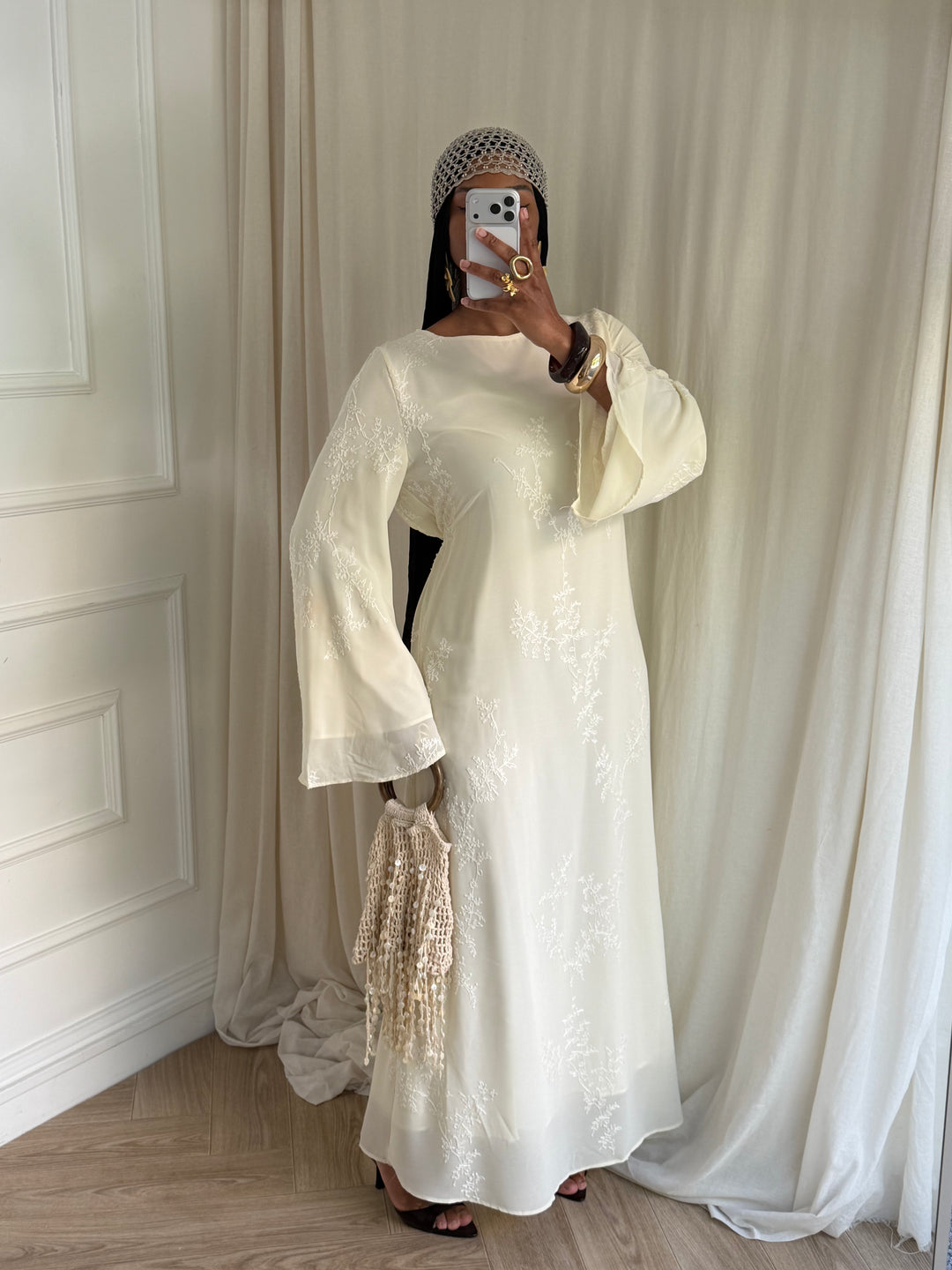 ROBE RAYSSEN BEIGE