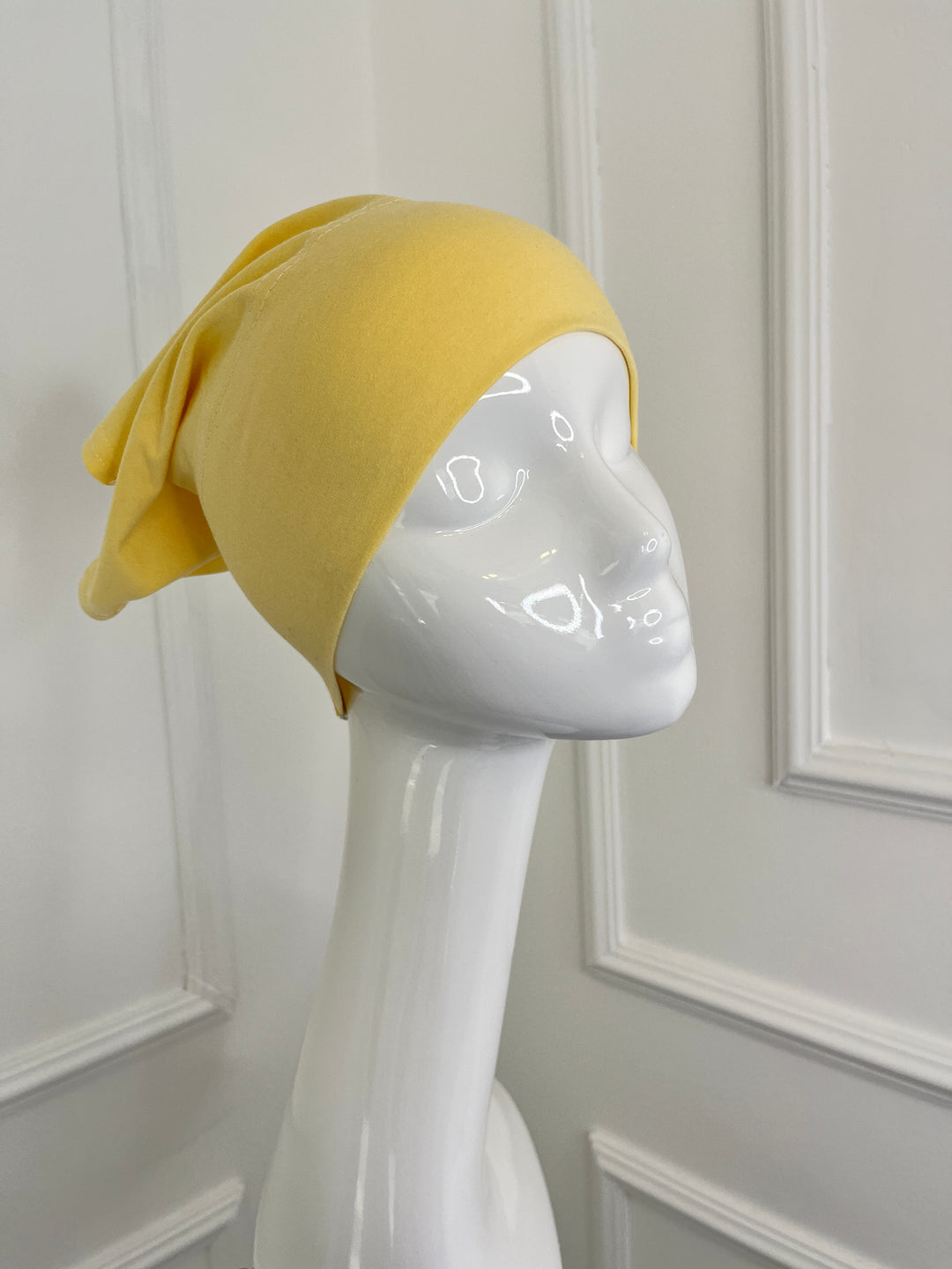 BONNET TUBE JAUNE
